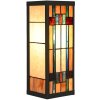 Настінний світильник LumiLamp 5LL-6362 Tiffany Бежево-коричневий 14x16x40см E27 Скло Метал