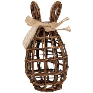 Clayre & Eef декоративный кролик из ротанга...