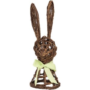 Декоративний ротанг Clayre & Eef кролик 17x17x40 см з...