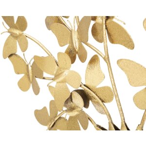 Mauro Ferretti прикраса дерево життя з метеликами 31x8x30 см золотистого кольору