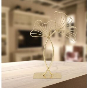 Mauro Ferretti скульптура Leaf Glam Gold 25x8.5x35 см