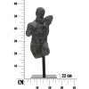 Mauro Ferretti Sculpture Museum Man 26x22x57,5 см черный