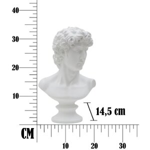Скульптура Mauro Ferretti Римлянин 21.5x14.5x34 см білий