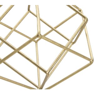 Mauro Ferretti скульптура Куб 16x18x52,5 см золотисто-белый