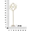 Mauro Ferretti скульптура Куб 16x18x52,5 см золотисто-белый