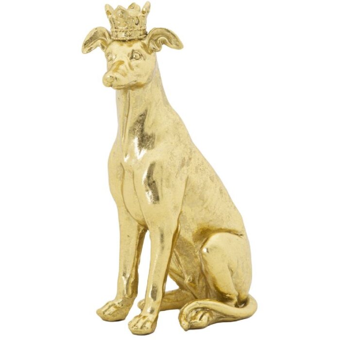 Mauro Ferretti скульптура собаки Dog Gold 20x12.5x33 см золото
