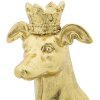 Mauro Ferretti скульптура собаки Dog Gold 20x12.5x33 см золото