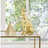 Mauro Ferretti скульптура собаки Dog Gold 20x12.5x33 см золото