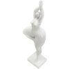 Mauro Ferretti Фігурка для йоги стояча Woman Yoga 16x9x45.8 см біла