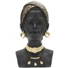 Mauro Ferretti Бюст Massai Woman 19x18,5x30 см черный