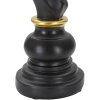 Mauro Ferretti Шахматная фигура конь 14x11x27 см черное золото декор