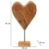 Mauro Ferretti скульптура Добу тик 25x12x45 см коричневий