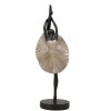 Mauro Ferretti фигурка танцовщицы 14x14x42,5 см черное серебро
