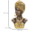 Погруддя Mauro Ferretti Mumbasa 23.5x17.5x39.5 см