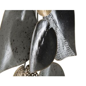 Настінне панно Mauro Ferretti Half Leaf 62,5x5,5x40 см різнокольорове