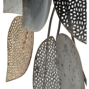Настінне панно Mauro Ferretti Half Leaf 62,5x5,5x40 см різнокольорове