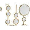 Настінне панно Mauro Ferretti Small Mirrors 35,5x1,5x90 см золотистого кольору