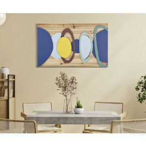 Стеновая панель Mauro Ferretti цвет дерева 80x2,5x50 см разноцветный