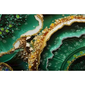 Фотошпалери Mauro Ferretti Smeraldy 82x4x62 см зелене золото