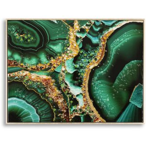Фотошпалери Mauro Ferretti Smeraldy 82x4x62 см зелене золото