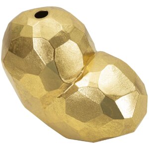 Mauro Ferretti ваза сердце 19x9x18 см золото