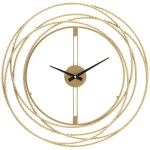 Настінний годинник Mauro Ferretti золоті смуги Ø...