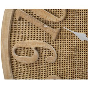 Mauro Ferretti Настенные часы Boho Ø 60x4,5 см натуральный цвет белый