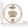 Mauro Ferretti Цветные настенные часы Ø 57x3,8 см разноцветные