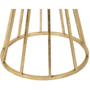 Mauro Ferretti Приставной столик Stick Glam Ø 38x80 см золото