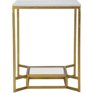 Приставний столик Mauro Ferretti Double Marble 47x47x60...