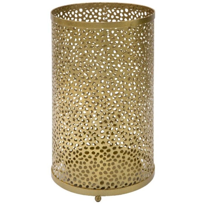 Підставка для парасольок Mauro Ferretti Holes Glam Ø 24x43 см золото