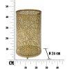 Підставка для парасольок Mauro Ferretti Holes Glam Ø 24x43 см золото