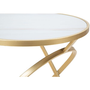 Mauro Ferretti Glam Mat приставной столик Ø 50,5x50 см золото