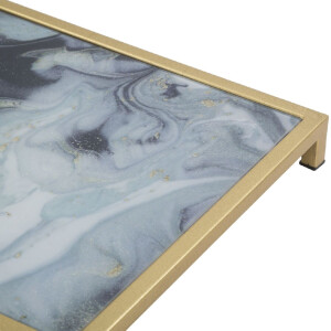 Mauro Ferretti приставной столик Glam Ebene 40x35x60 см золото