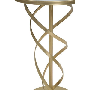 Mauro Ferretti Приставной столик Glam Spiral Ø 38x61,5 см золото