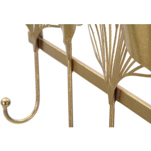 Вішалка настінна Mauro Ferretti 5 стулок 49,5x6x26,3 см золото