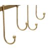 Вішалка настінна Mauro Ferretti 5 стулок 49,5x6x26,3 см золото