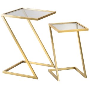 Mauro Ferretti Beistelltische Z 2er Set 40x40x60 und...