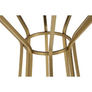 Приставний столик Mauro Ferretti Simple New Ø 50x100 золото