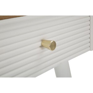 Тумба приліжкова Mauro Ferretti Matera 45x32x62 см біло-коричнева