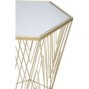 Mauro Ferretti телефонный столик Линии 40x35x80 см золото