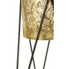 Mauro Ferretti Drak подставка для цветов комплект из 2 штук 21x20x46 и 18x18x32 см черное золото