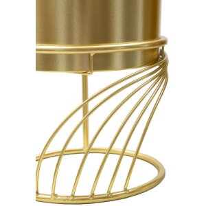 Підставка для рослин Mauro Ferretti Spirally Set 2 шт Ø 23x35-20x30 см золото