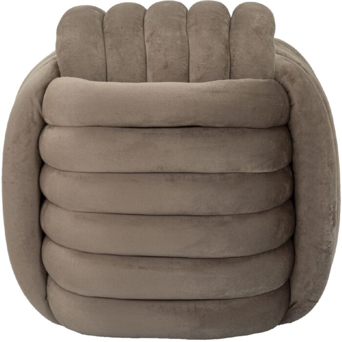 Табурет Mauro Ferretti Softy 45x45x45 см серый