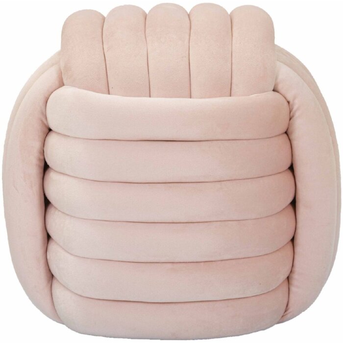 Табурет Mauro Ferretti Softy 45x45x45 см розовый