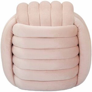 Табурет Mauro Ferretti Softy 45x45x45 см розовый
