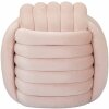 Табурет Mauro Ferretti Softy 45x45x45 см розовый