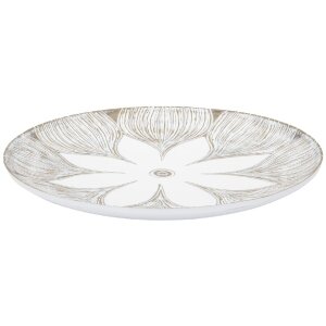 Mauro Ferretti Декоративный поднос Atene Polyresin White...