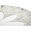 Mauro Ferretti Декоративный поднос Atene Polyresin White Wash Ø 35,5x4,4 см Бохо-шик