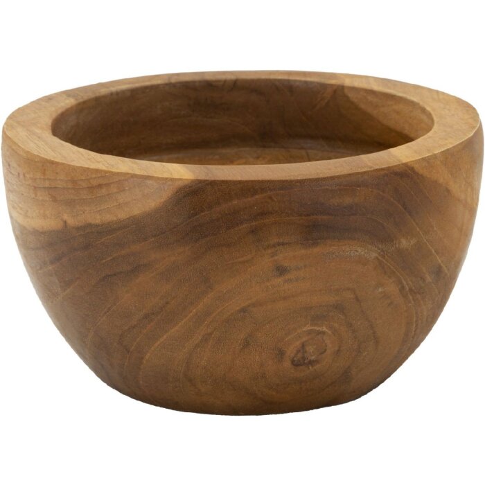Поднос Erusi Simple Teak Ø 15x9,5 см Коричневый переработанный тик Ручная работа